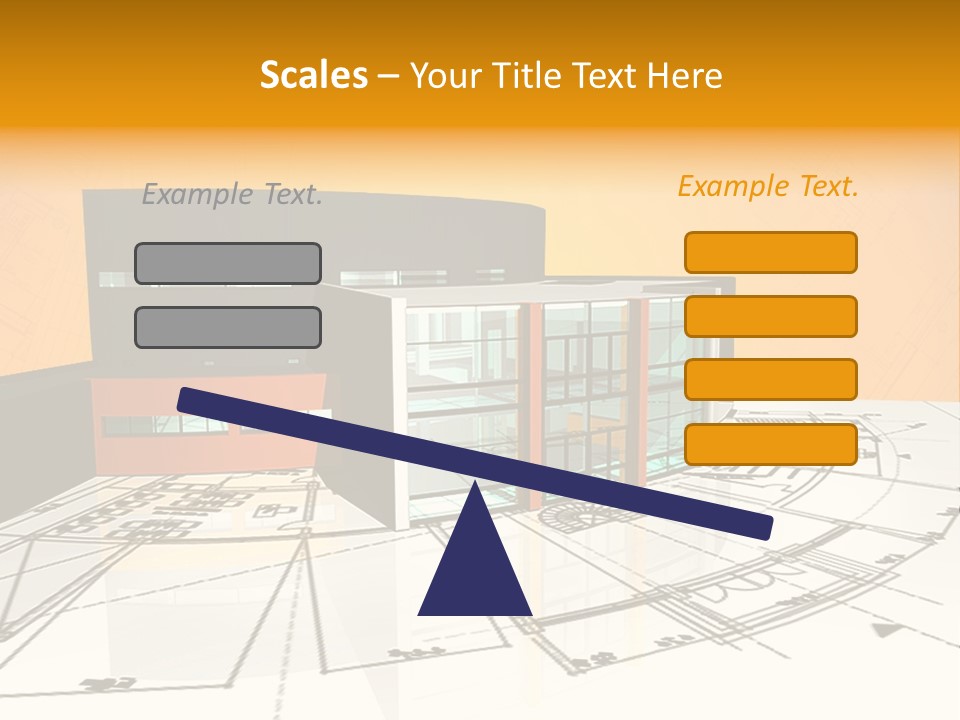Plan Residential Rendering PowerPoint Template