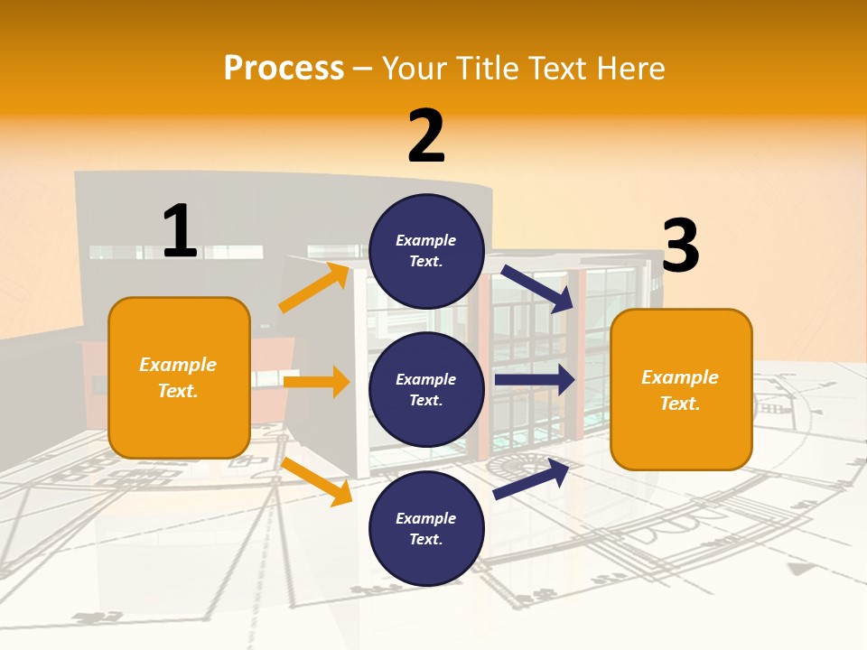 Plan Residential Rendering PowerPoint Template