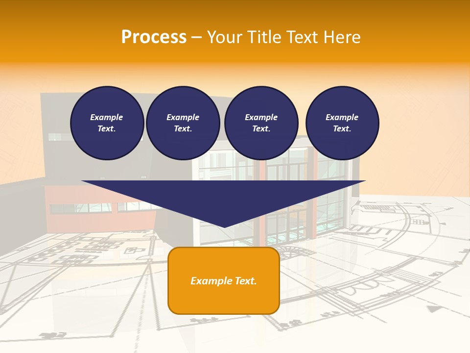 Plan Residential Rendering PowerPoint Template