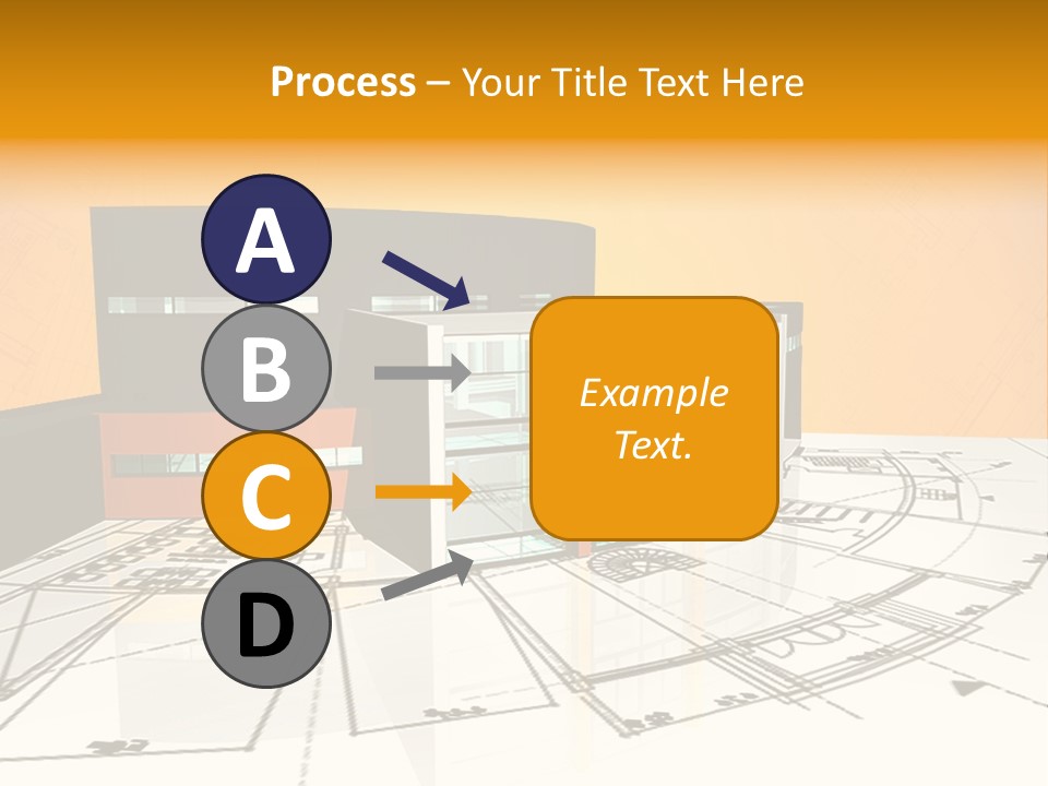 Plan Residential Rendering PowerPoint Template