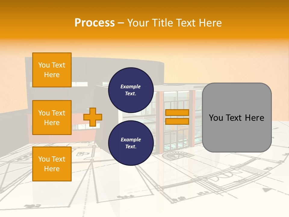 Plan Residential Rendering PowerPoint Template