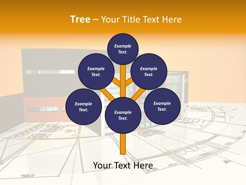 Plan Residential Rendering PowerPoint Template