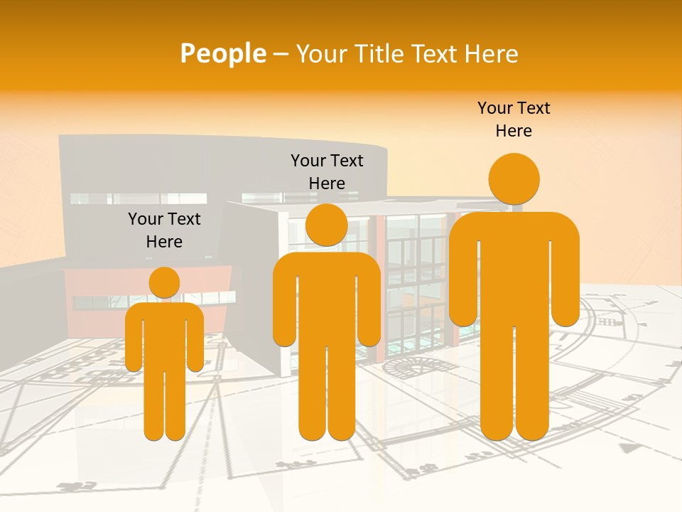 Plan Residential Rendering PowerPoint Template