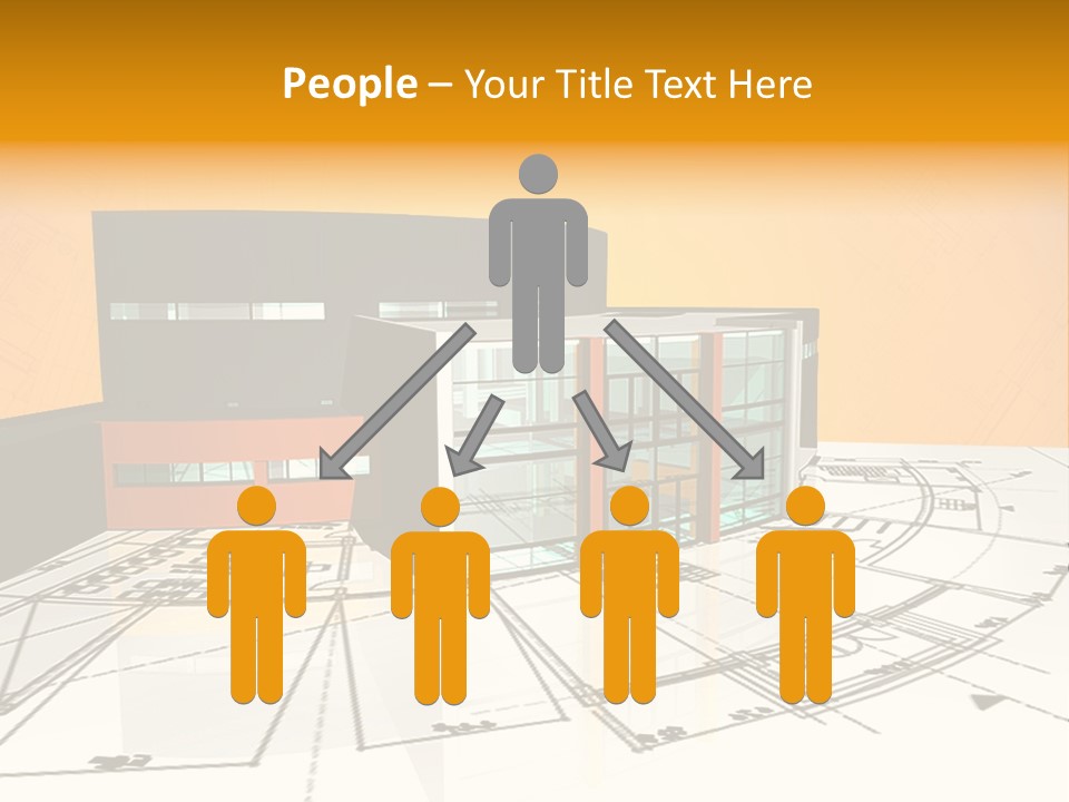 Plan Residential Rendering PowerPoint Template