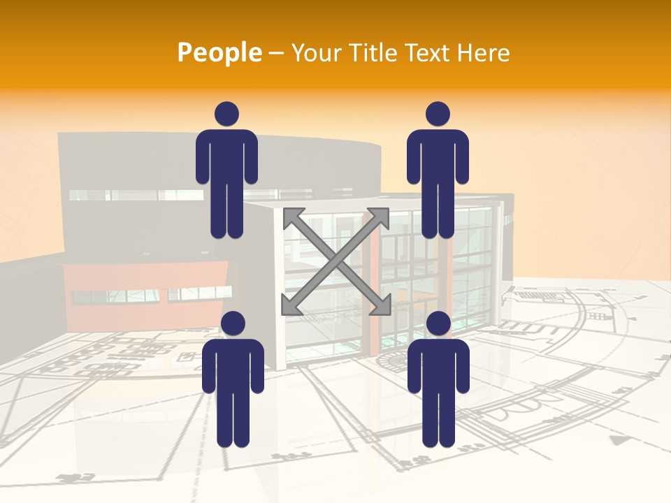 Plan Residential Rendering PowerPoint Template