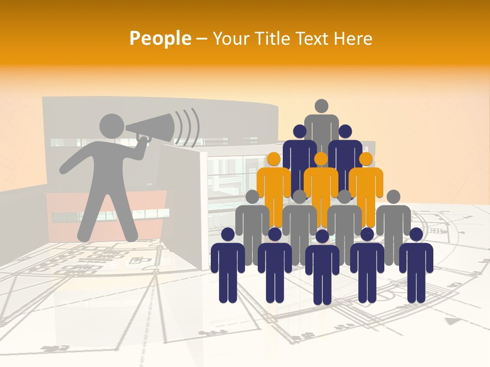 Plan Residential Rendering PowerPoint Template