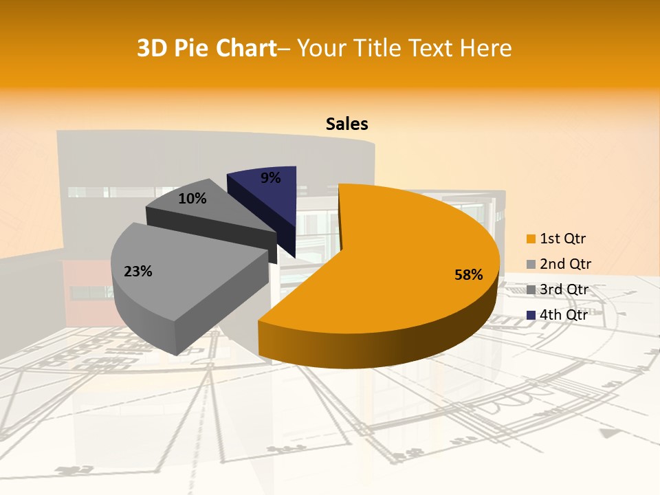 Plan Residential Rendering PowerPoint Template