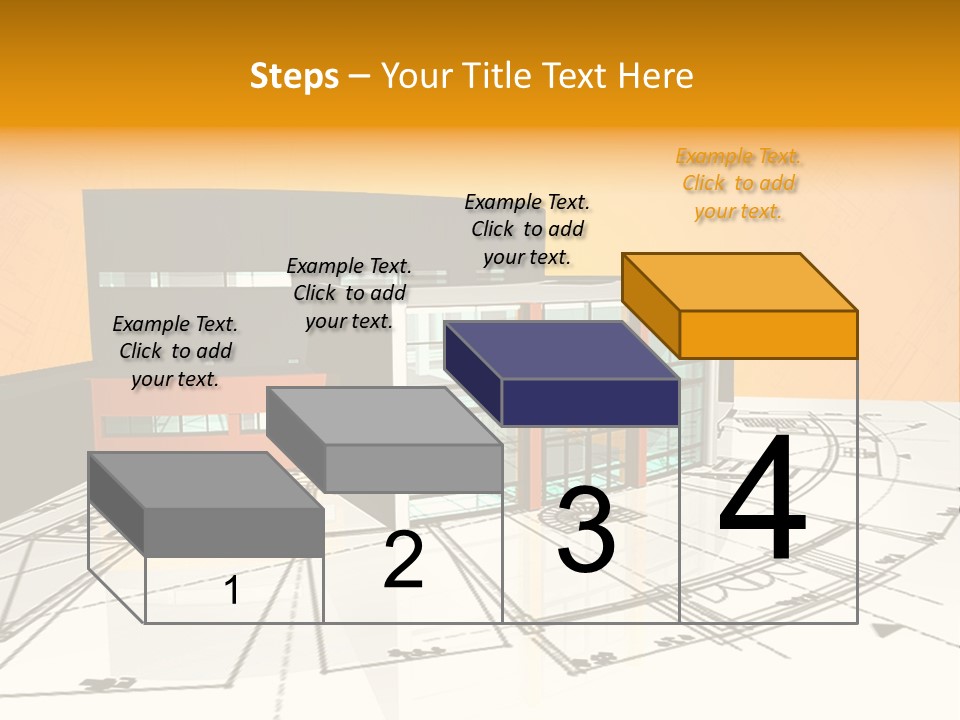 Plan Residential Rendering PowerPoint Template