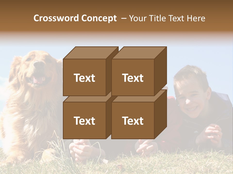 Sibling Sky Friendship PowerPoint Template