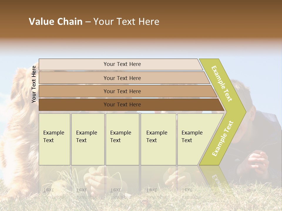 Sibling Sky Friendship PowerPoint Template