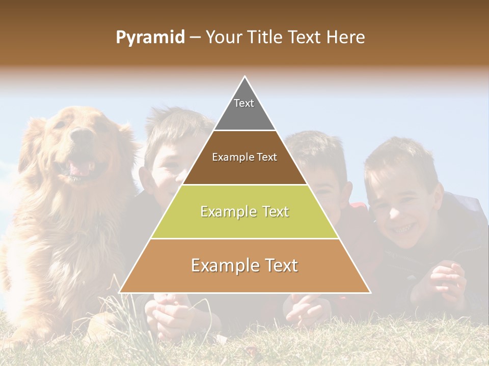 Sibling Sky Friendship PowerPoint Template