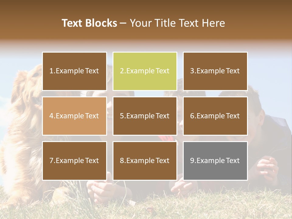 Sibling Sky Friendship PowerPoint Template