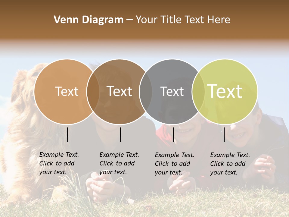 Sibling Sky Friendship PowerPoint Template