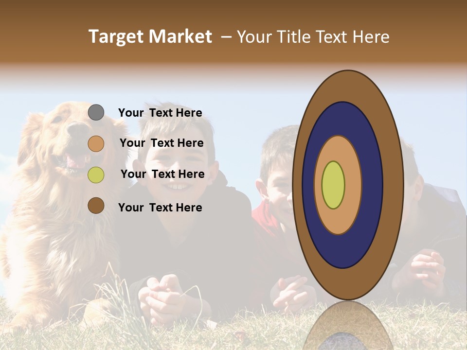 Sibling Sky Friendship PowerPoint Template