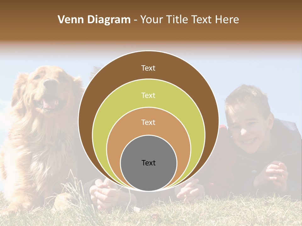 Sibling Sky Friendship PowerPoint Template