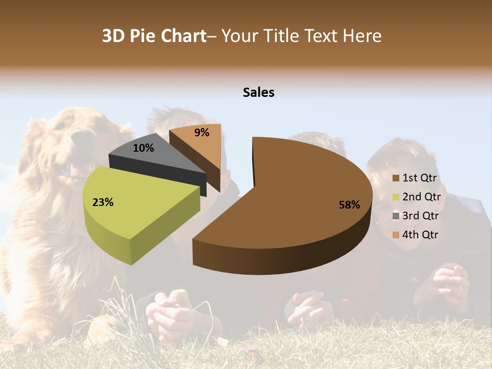 Sibling Sky Friendship PowerPoint Template