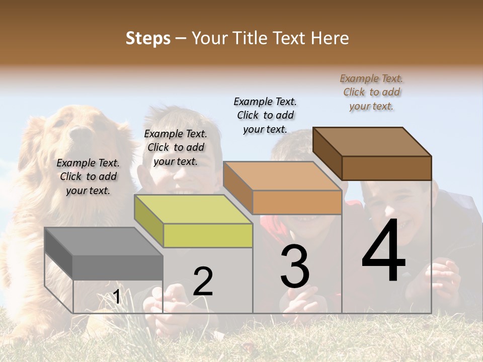 Sibling Sky Friendship PowerPoint Template