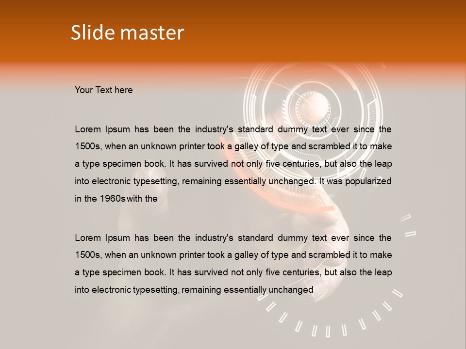 Circut Digital Science PowerPoint Template