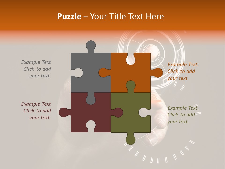 Circut Digital Science PowerPoint Template