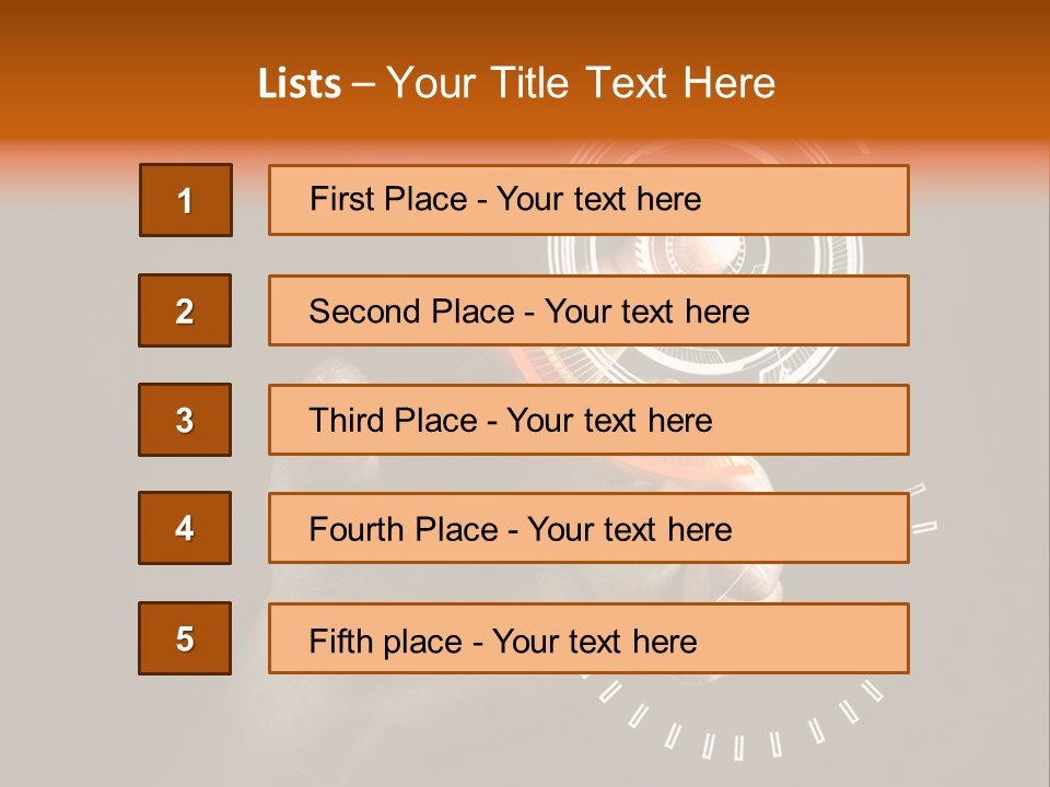 Circut Digital Science PowerPoint Template