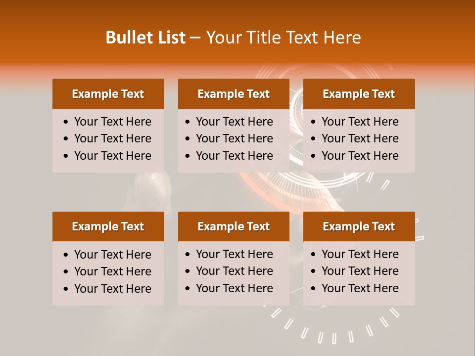 Circut Digital Science PowerPoint Template