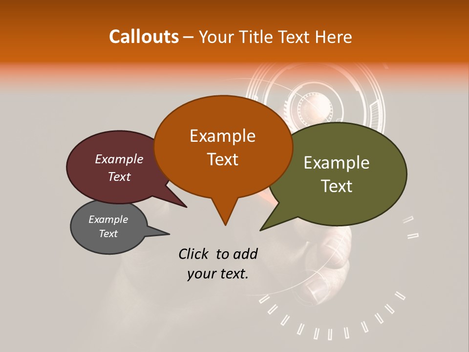 Circut Digital Science PowerPoint Template