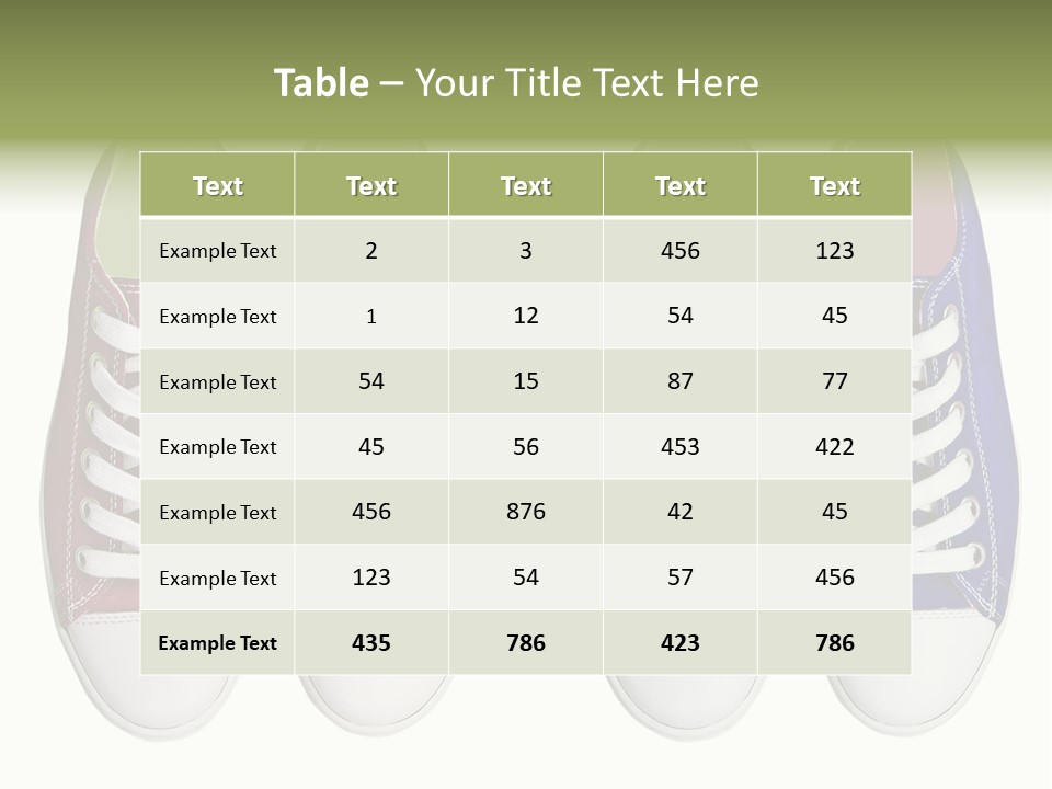 Clothing New Sporty PowerPoint Template