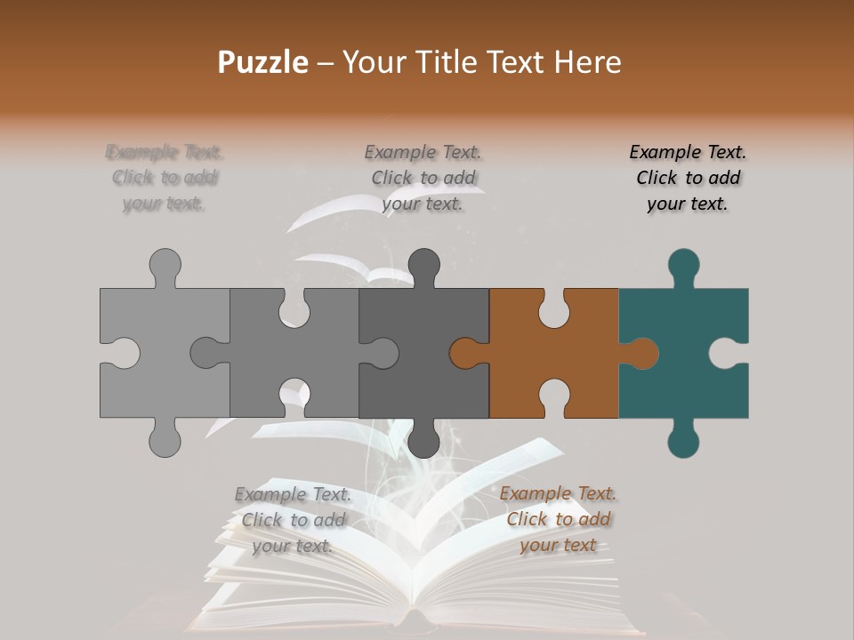 Paper Wings Magic PowerPoint Template