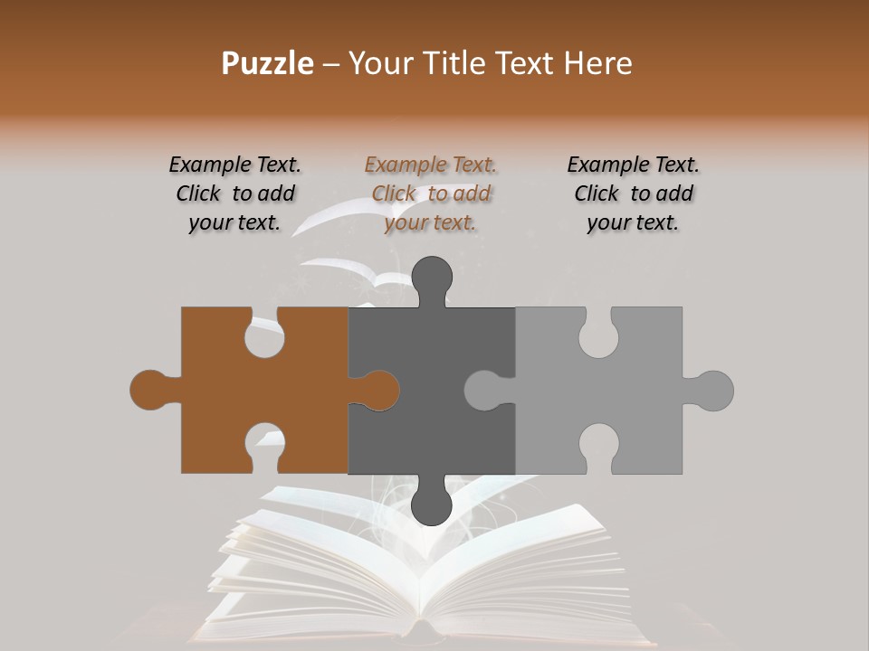 Paper Wings Magic PowerPoint Template