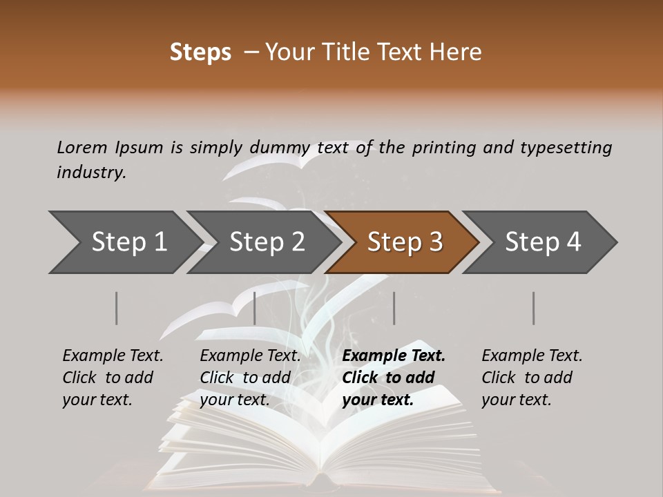 Paper Wings Magic PowerPoint Template