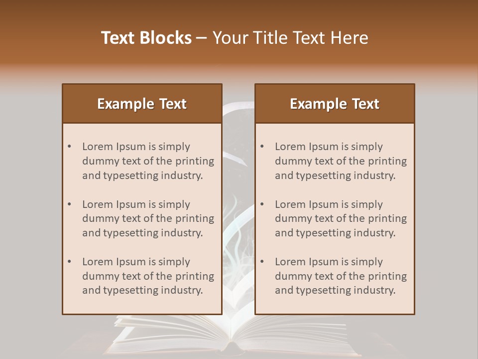Paper Wings Magic PowerPoint Template