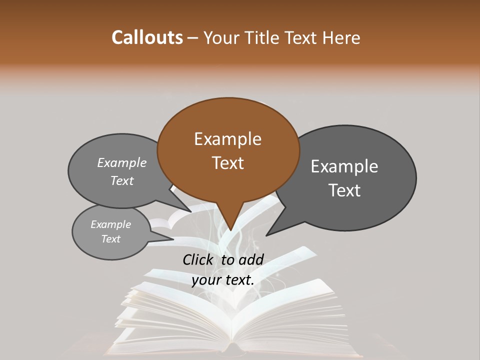 Paper Wings Magic PowerPoint Template