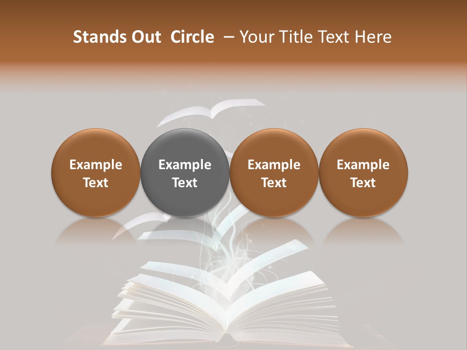 Paper Wings Magic PowerPoint Template