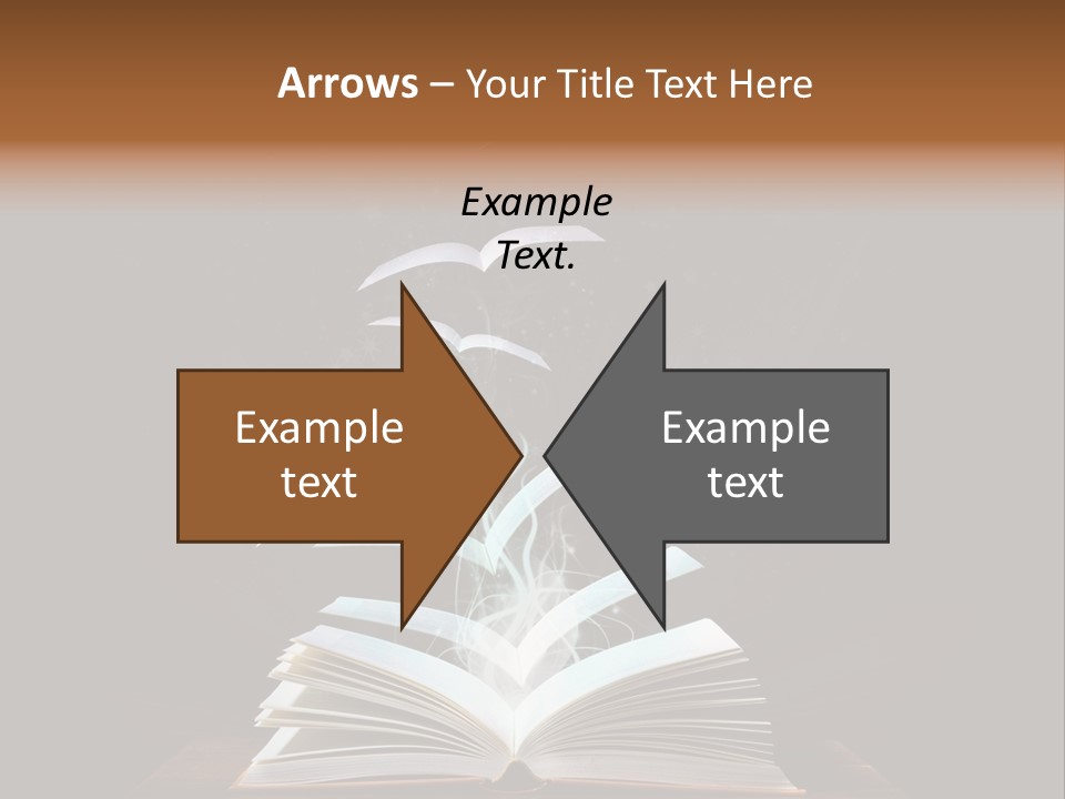 Paper Wings Magic PowerPoint Template