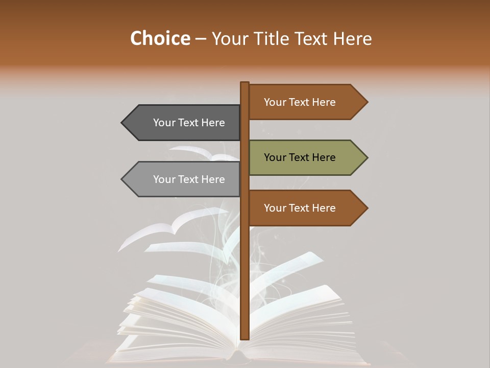 Paper Wings Magic PowerPoint Template