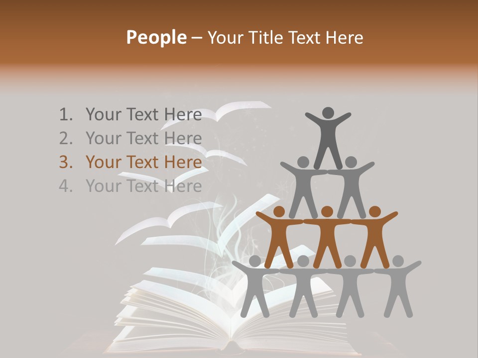 Paper Wings Magic PowerPoint Template