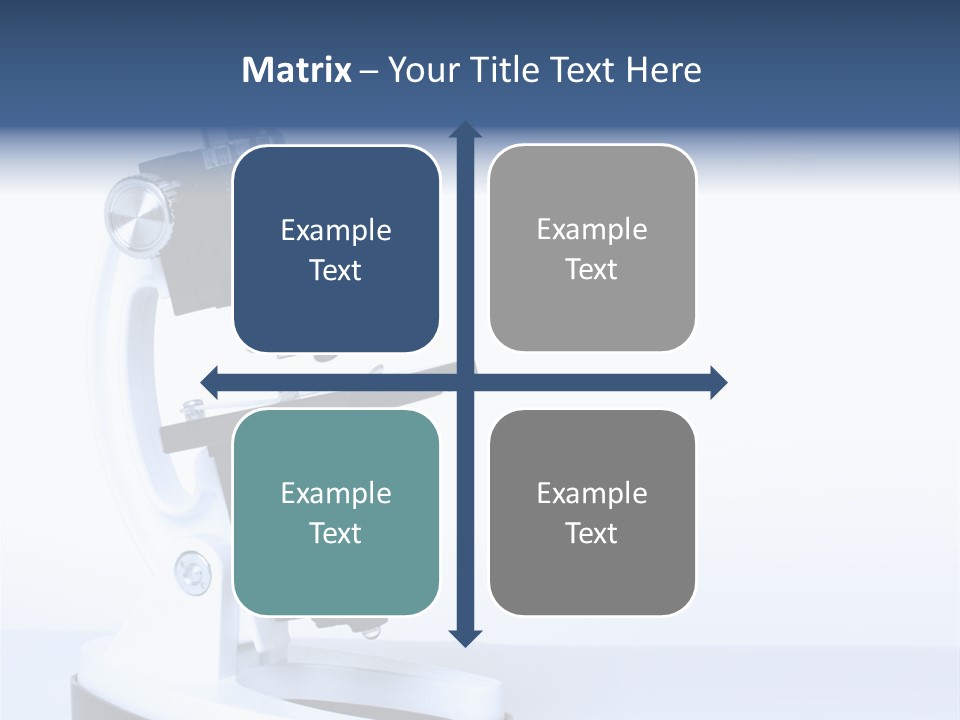 Equipment Technology Magnification PowerPoint Template