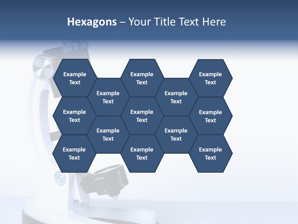 Equipment Technology Magnification PowerPoint Template
