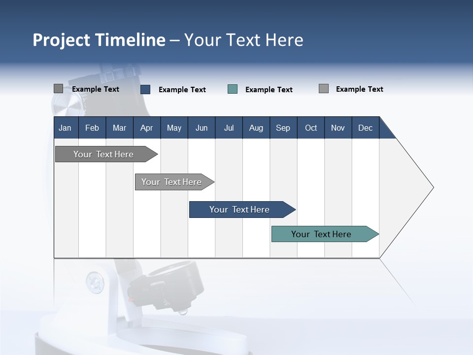Equipment Technology Magnification PowerPoint Template