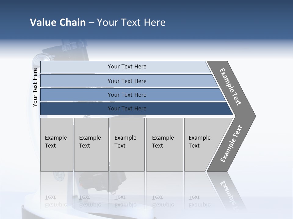 Equipment Technology Magnification PowerPoint Template