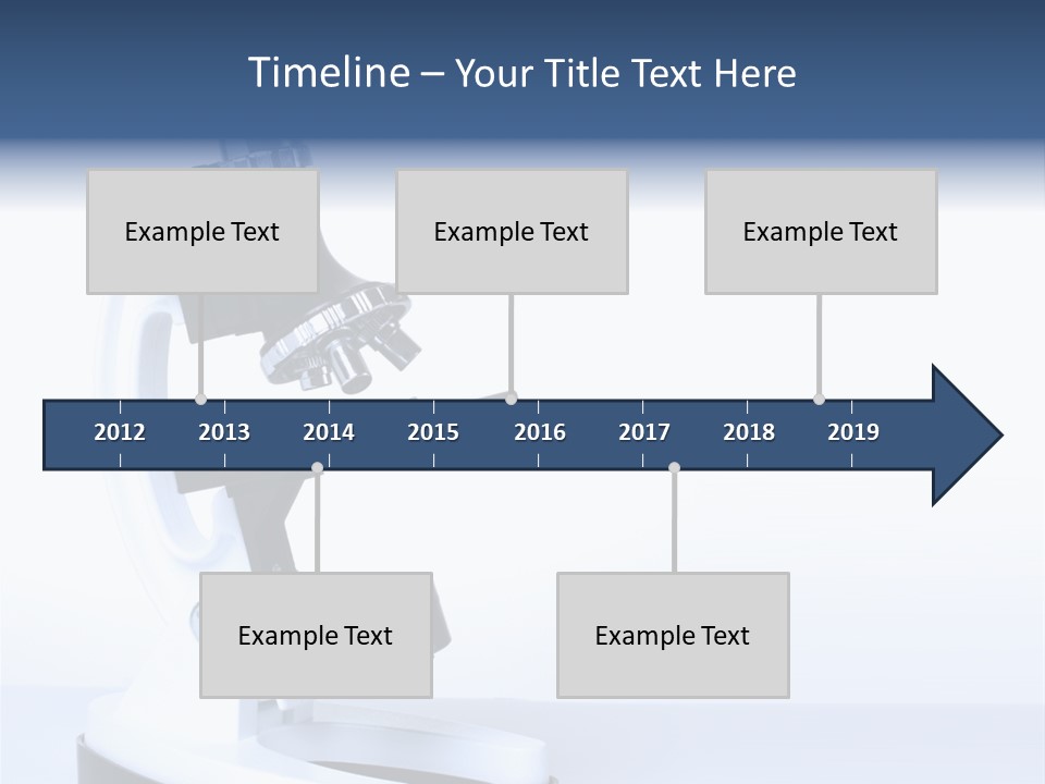 Equipment Technology Magnification PowerPoint Template