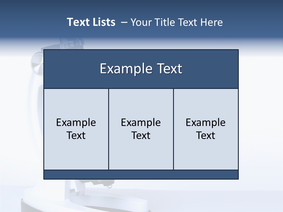 Equipment Technology Magnification PowerPoint Template