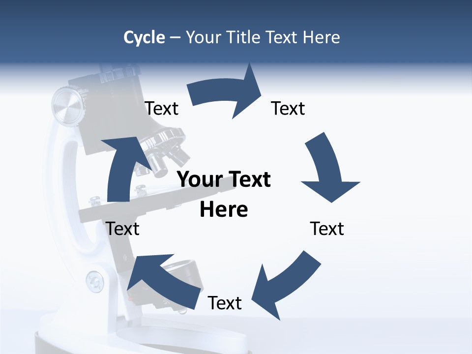 Equipment Technology Magnification PowerPoint Template