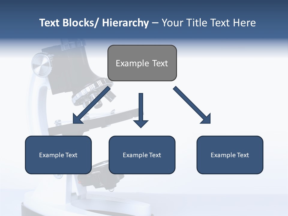 Equipment Technology Magnification PowerPoint Template