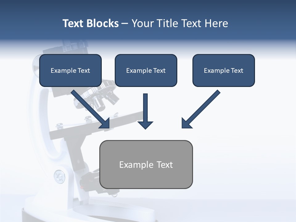Equipment Technology Magnification PowerPoint Template