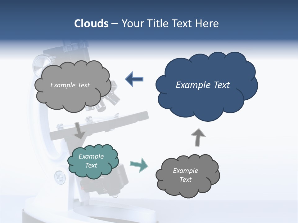 Equipment Technology Magnification PowerPoint Template