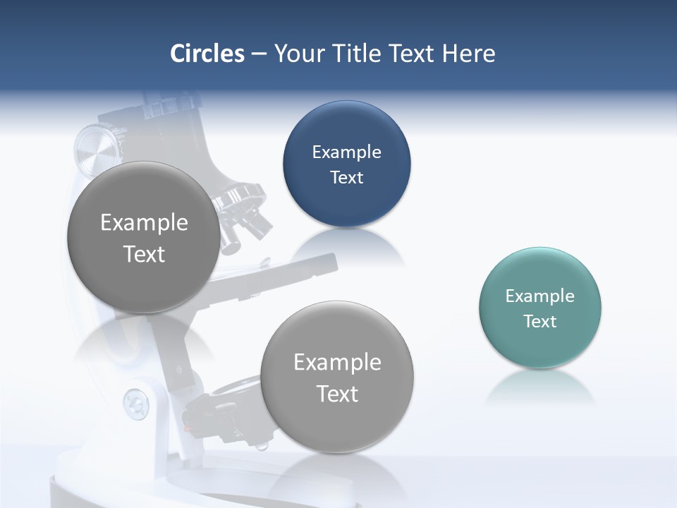 Equipment Technology Magnification PowerPoint Template