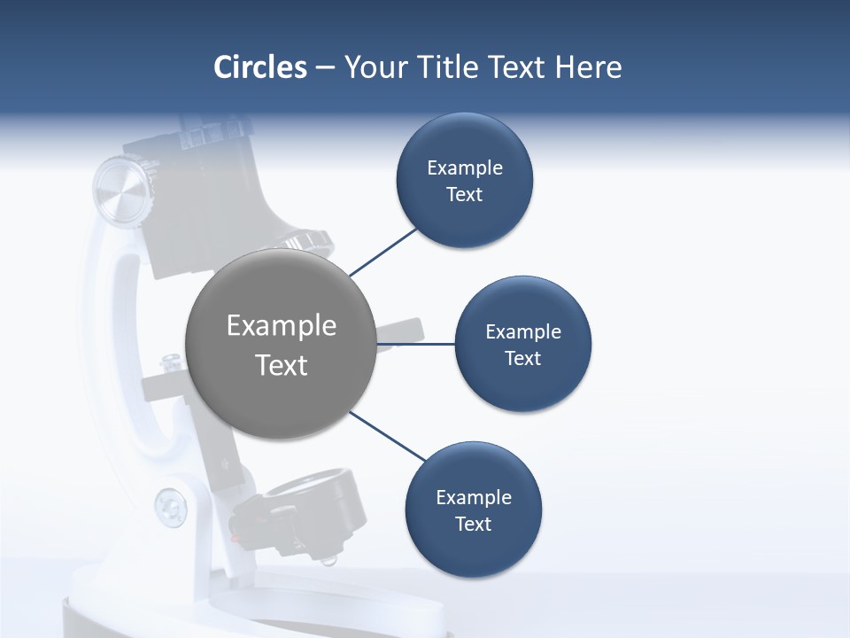 Equipment Technology Magnification PowerPoint Template
