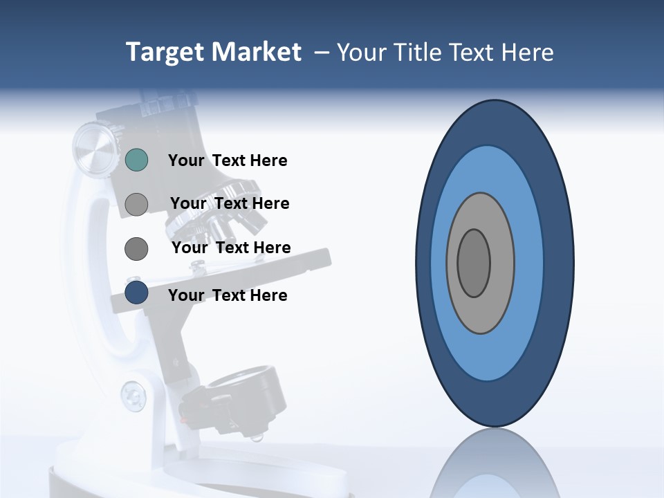Equipment Technology Magnification PowerPoint Template