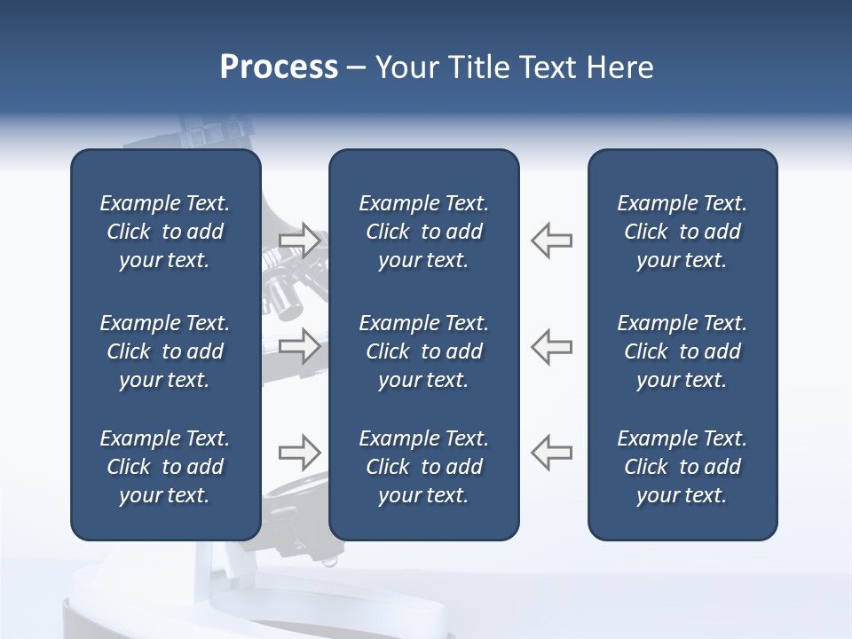 Equipment Technology Magnification PowerPoint Template